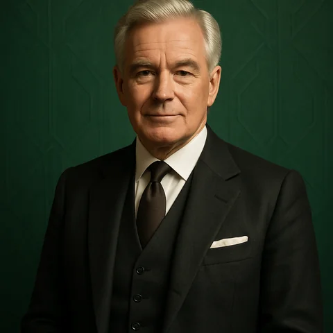 Portrait of William Davenport, General Manager